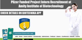 Amity University Project Intern