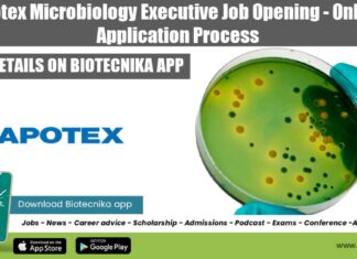 Apotex Microbiology Executive Job