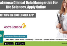 AstraZeneca Clinical Data Manager Job For Life Sciences, Apply Online AstraZeneca Clinical Data Manager