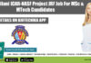 BITS Pilani ICAR-NASF Project JRF Job For MSc & MTech Candidates BITS Pilani 2022 JRF