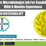Bayer Microbiologist Job
