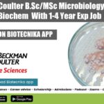 Beckman Coulter Microbiology Job