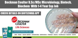 Beckman Coulter Microbiology Job