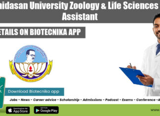 Bharathidasan University Zoology