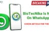 Breaking News! BioTecNika Is Now On WhatsApp Biotecnika WhatsApp Group Link