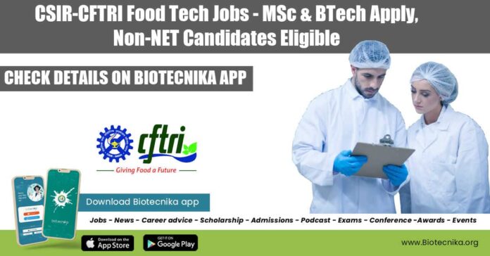 CFTRI Food Tech Project