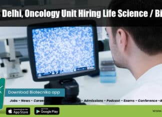 AIIMS Biotech SRF Job