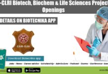 CSIR-CLRI Vacancies 2022