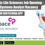 Clinipace BSc Life Sciences Job Opening – Clinical Systems Analyst Vacancy Clinipace Life Sciences Jobs