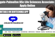 Colgate-Palmolive Associate Job Opening
