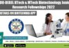 DRDO-DEBEL BTech & MTech Biotechnology Junior Research Fellowships 2022 DRDO-DEBEL Jobs 2022