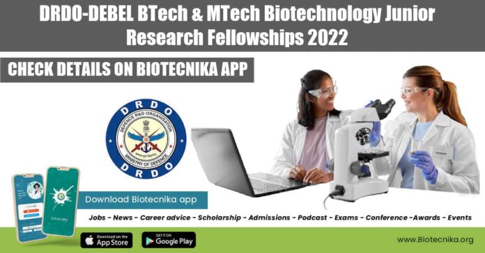 DRDO-DEBEL Jobs 2022