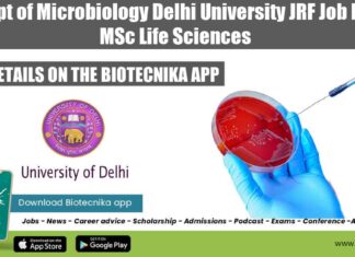 Delhi University Vacancy 2022