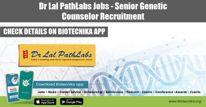 Dr Lal PathLabs Jobs