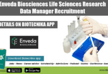 Enveda Biosciences Life Sciences Research Data Manager Recruitment Enveda Biosciences Life Sciences