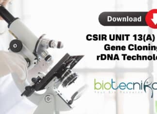 CSIR Unit 13 Notes