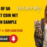 CSIR NET Tough Questions