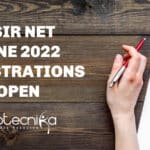 CSIR June 2022 Registration