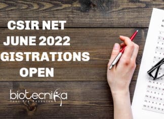 CSIR June 2022 Registration