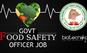 Govt Food Safety Job