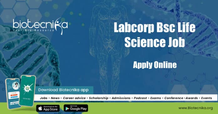 Bsc Life Science Job