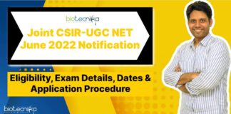 CSIR NET June 2022 Exam Notification Released - Registrations Open, Application Form Available