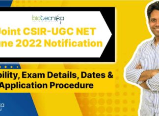 CSIR NET June 2022 Exam Notification Released - Registrations Open, Application Form Available