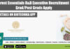 Forest Essentials R&D Executive Recruitment – Grad/Post Grads Apply Forest Essentials R&D Executive