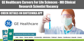 GE Healthcare Jobs Lifesciences