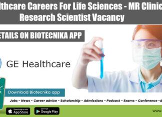 GE Healthcare Jobs Lifesciences