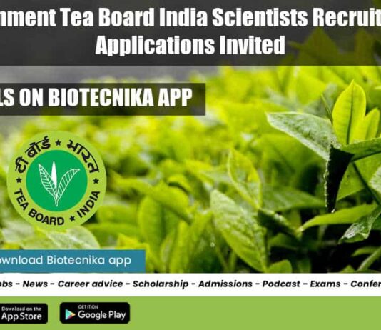 Government Tea Board Vacancies