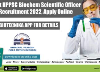 Govt HPPSC Scientific Officer