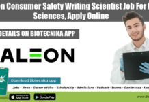 Haleon Consumer Safety Writing Scientist Job For Life Sciences, Apply Online Haleon Consumer Safety Writing