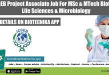 ICGEB Associate Job 2022