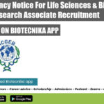 ICGEB Vacancy Notice