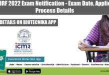 ICMR JRF 2022 Exam