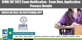 ICMR JRF 2022 Exam