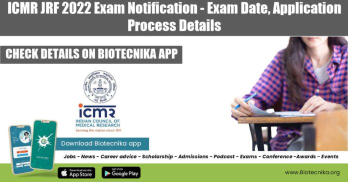ICMR JRF 2022 Exam