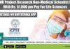 ICMR Project Research Non-Medical Scientist Job With Rs. 51,000 pm Pay For Life Sciences ICMR Non-Medical Scientist Jobs