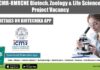 ICMR-RMRCNE Biotech, Zoology & Life Sciences Project Vacancy ICMR-RMRCNE Project Research Job