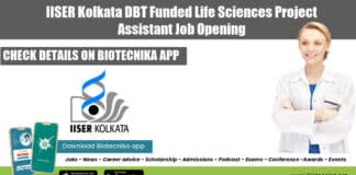 IISER-K Project Job 2022
