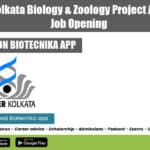 IISER Kolkata Biology & Zoology Project Assistant Job Opening IISER Kolkata 2022 Project