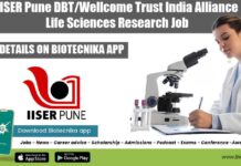 IISER Pune 2022 PhD