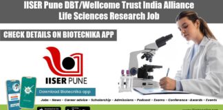 IISER Pune 2022 PhD