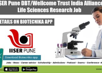 IISER Pune 2022 PhD