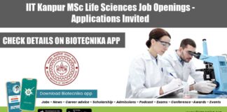 IIT Kanpur 2022 Jobs