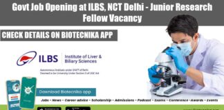 ILBS Delhi JRF Vacancy