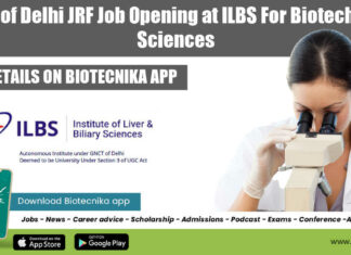 ILBS JRF 2022 Jobs