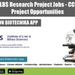 Delhi Govt ILBS Research Project Jobs – CCRAS Funded Project Opportunities ILBS SRF Vacancies 2022