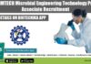 CSIR-IMTECH Microbial Engineering Technology Project Associate Recruitment IMTECH 2022 Job Opening